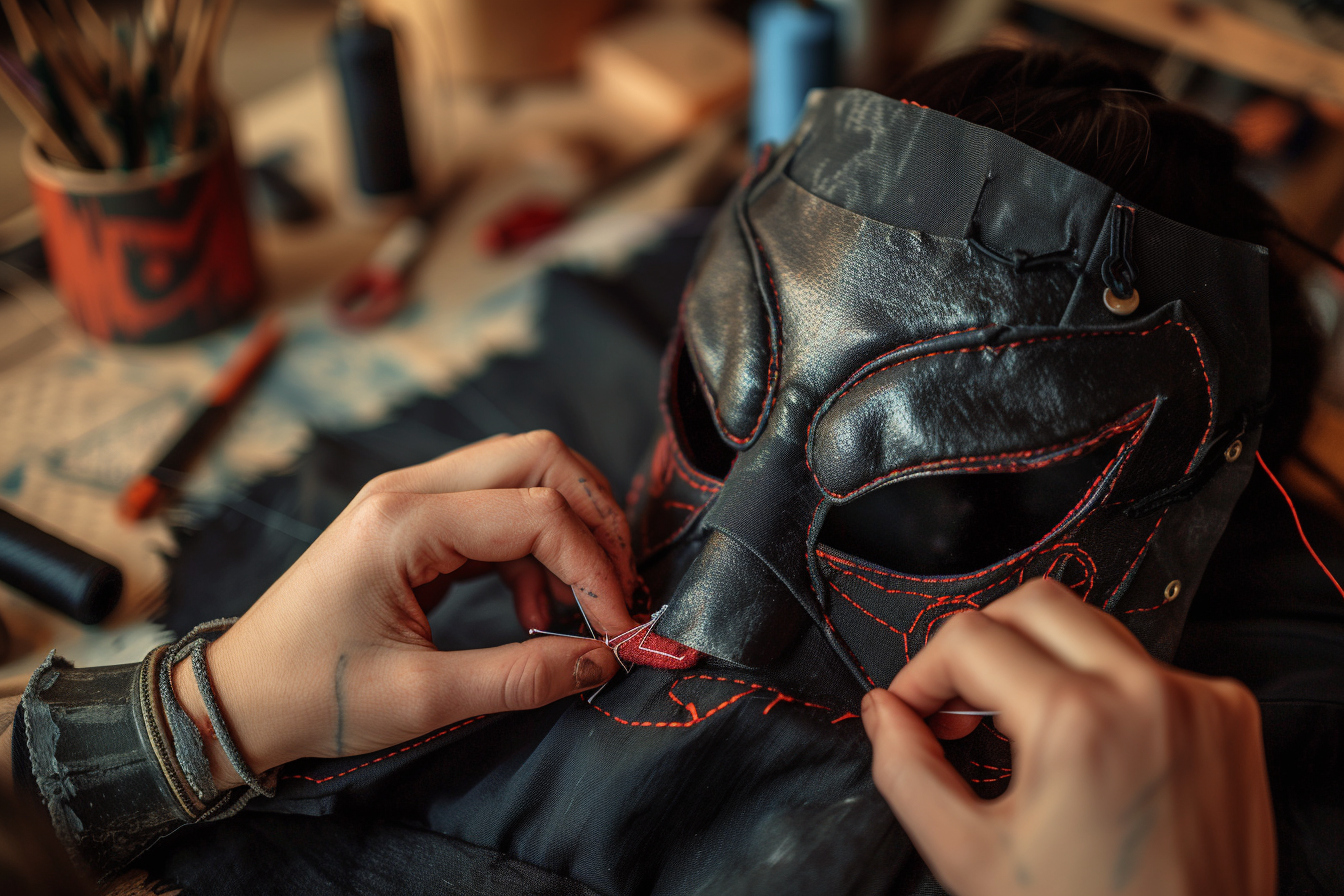 Confection du masque