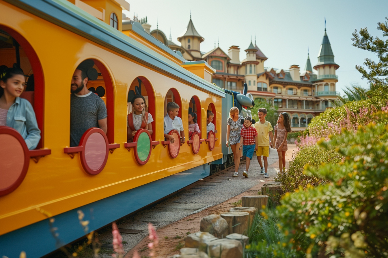 Réservez votre séjour disney idéal: combos train + hôtel pour un accès facile au parc magique