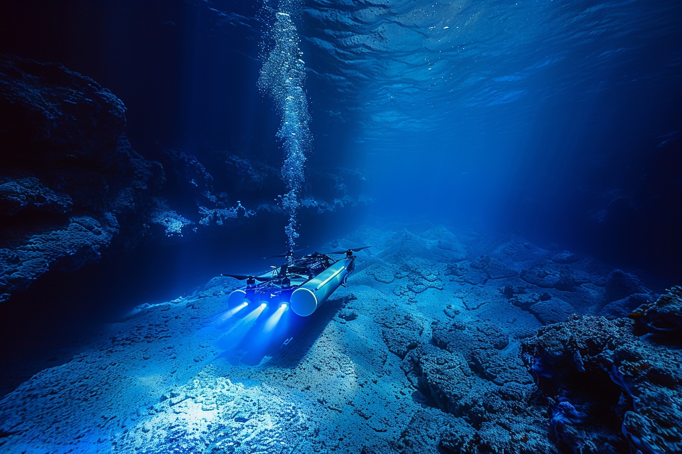 Comment les drones sous-marins peuvent-ils aider dans la recherche des origines des tsunamis ?