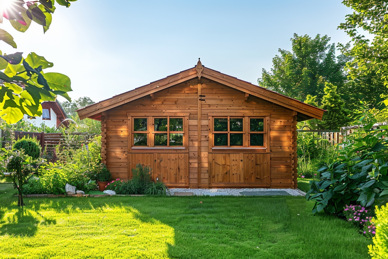 Choisir le bon matériau pour son abri de jardin