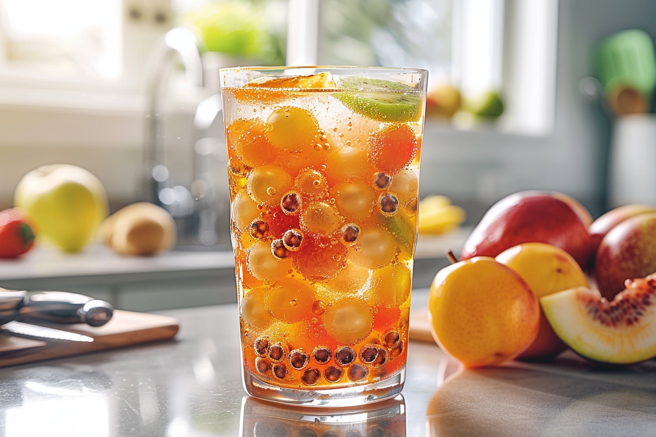 Comment sont fabriquées les perles de fruits dans le Bubble Tea ?