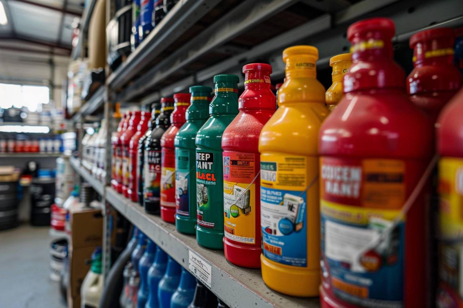 Quelles sont les marques populaires de liquide de refroidissement ?