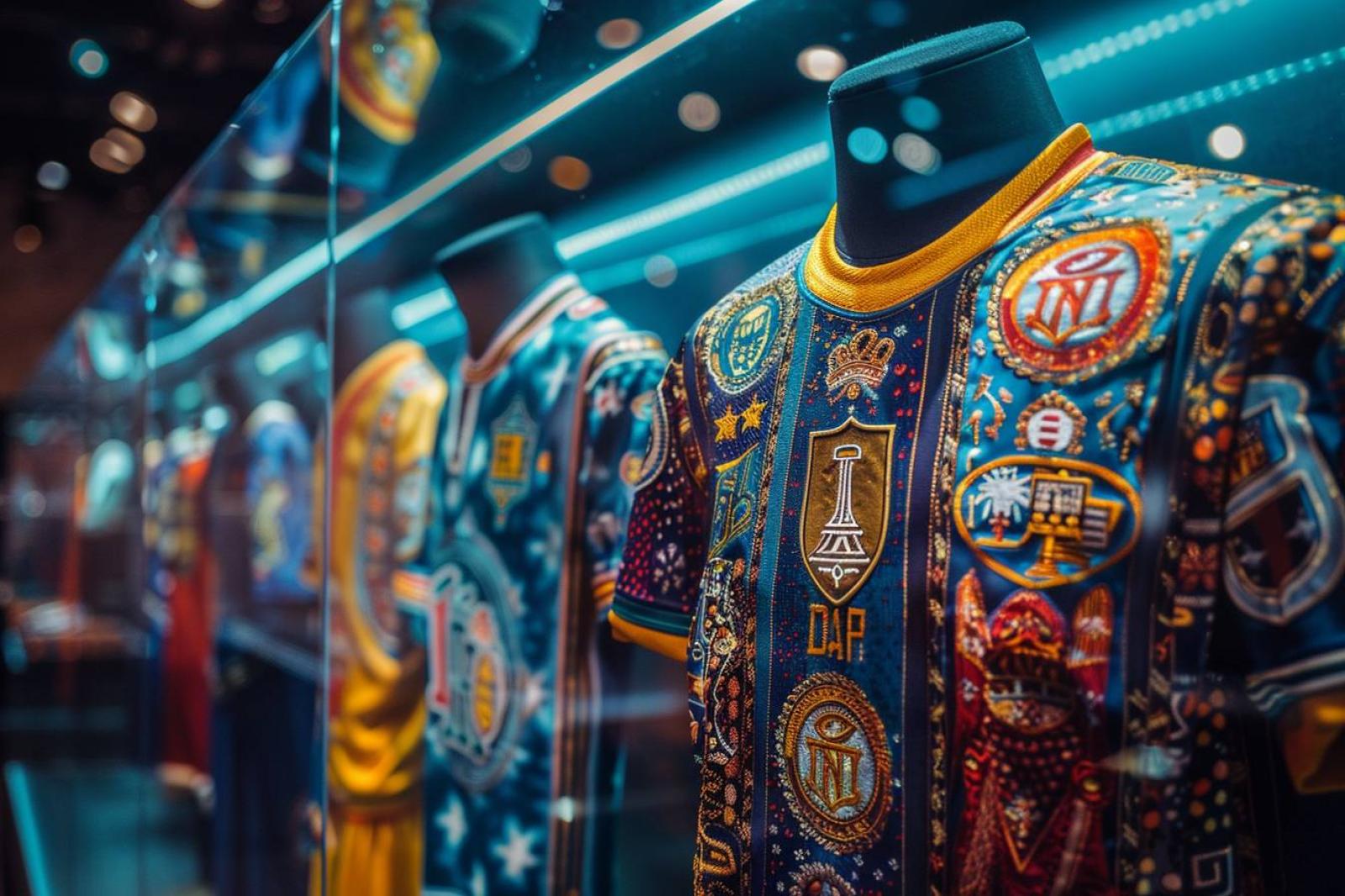 Quels sont les maillots de foot liés à des événements historiques ?