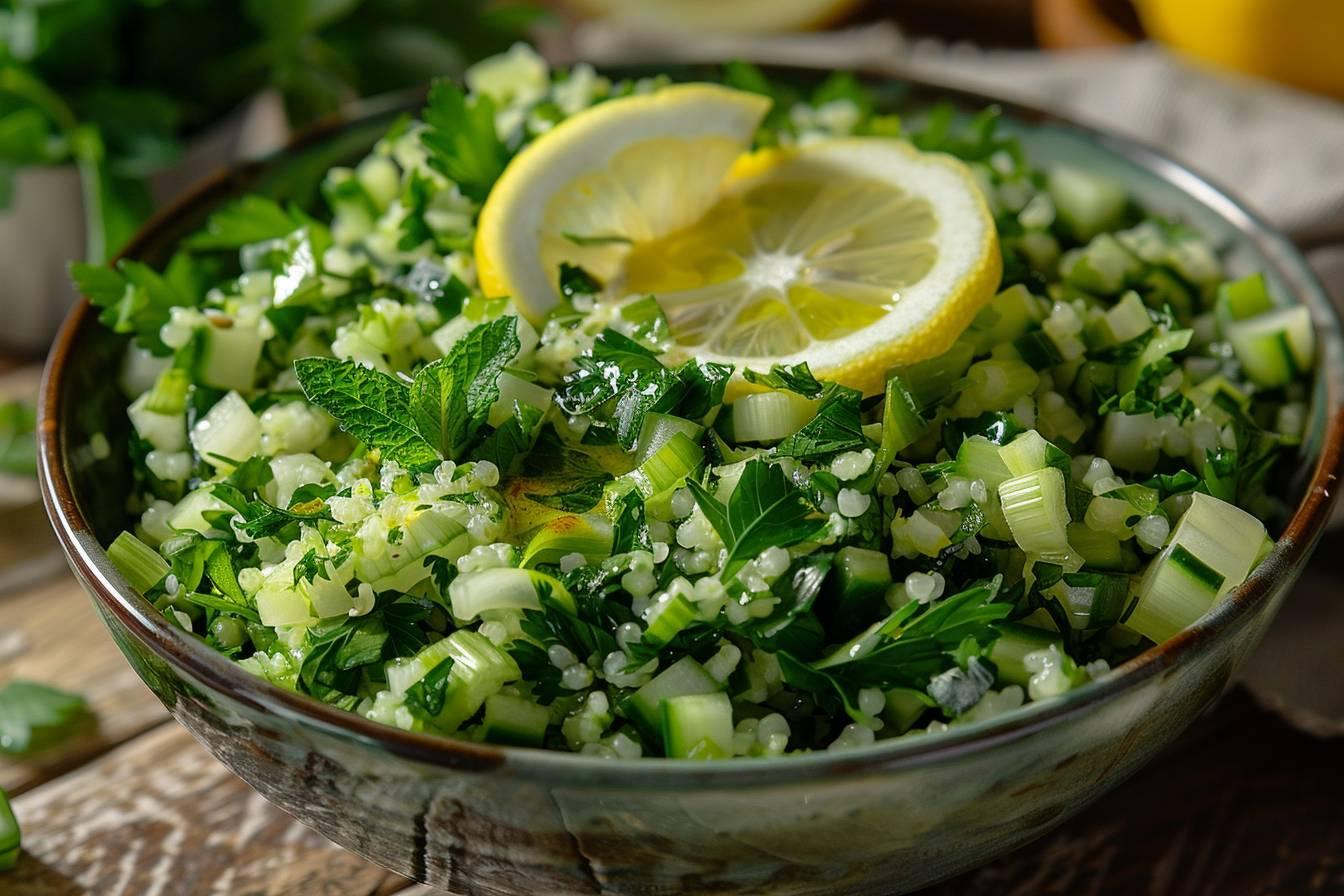 Recette de taboulé aux poireaux