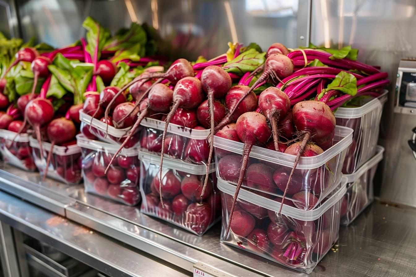 Comment congeler la betterave rouge pour en profiter toute l’année