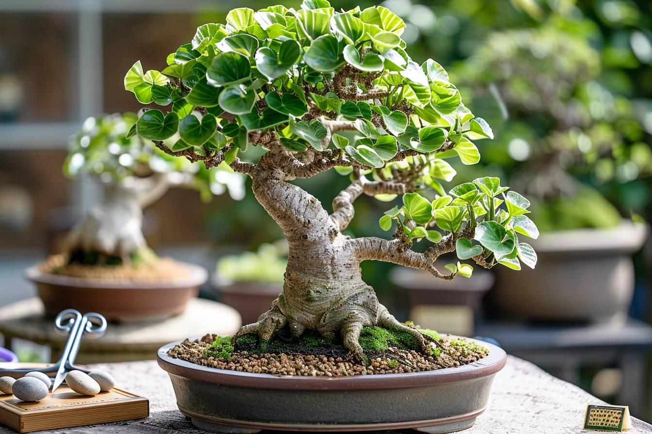 Comment tailler un bonsaï ficus pour favoriser sa croissance