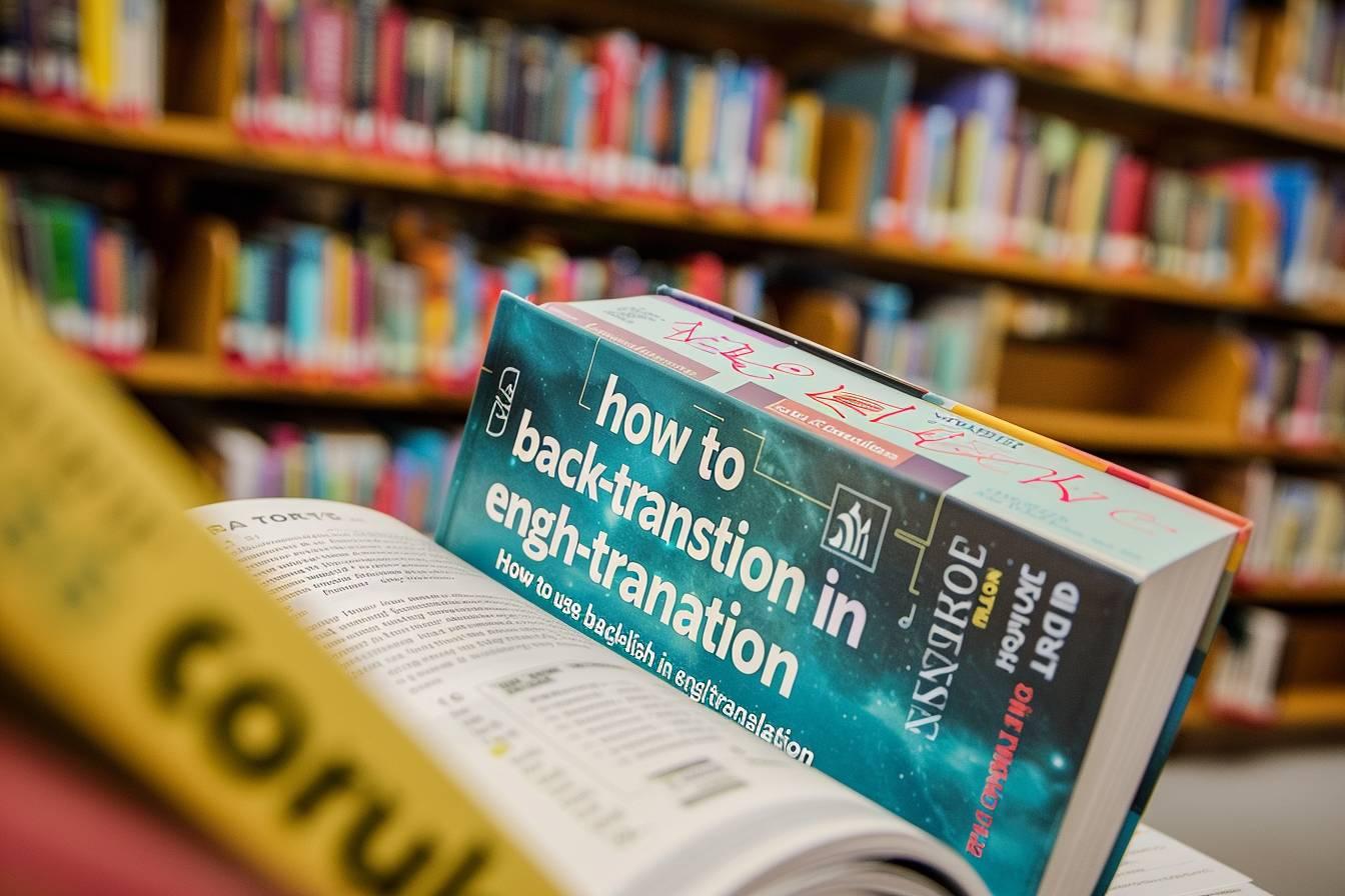 Comment utiliser la rétro-traduction en traduction anglais?