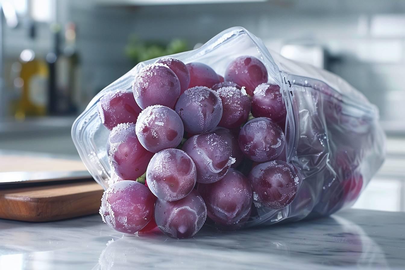 Comment congeler des raisins pour en profiter toute l’année