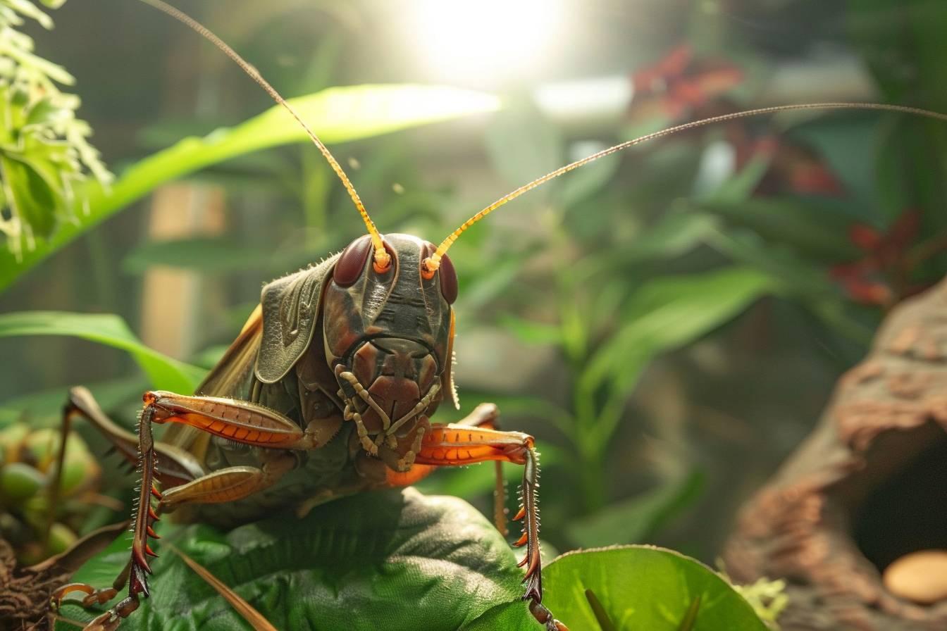 Comment élever des grillons en vivarium pour profiter de leur chant ...