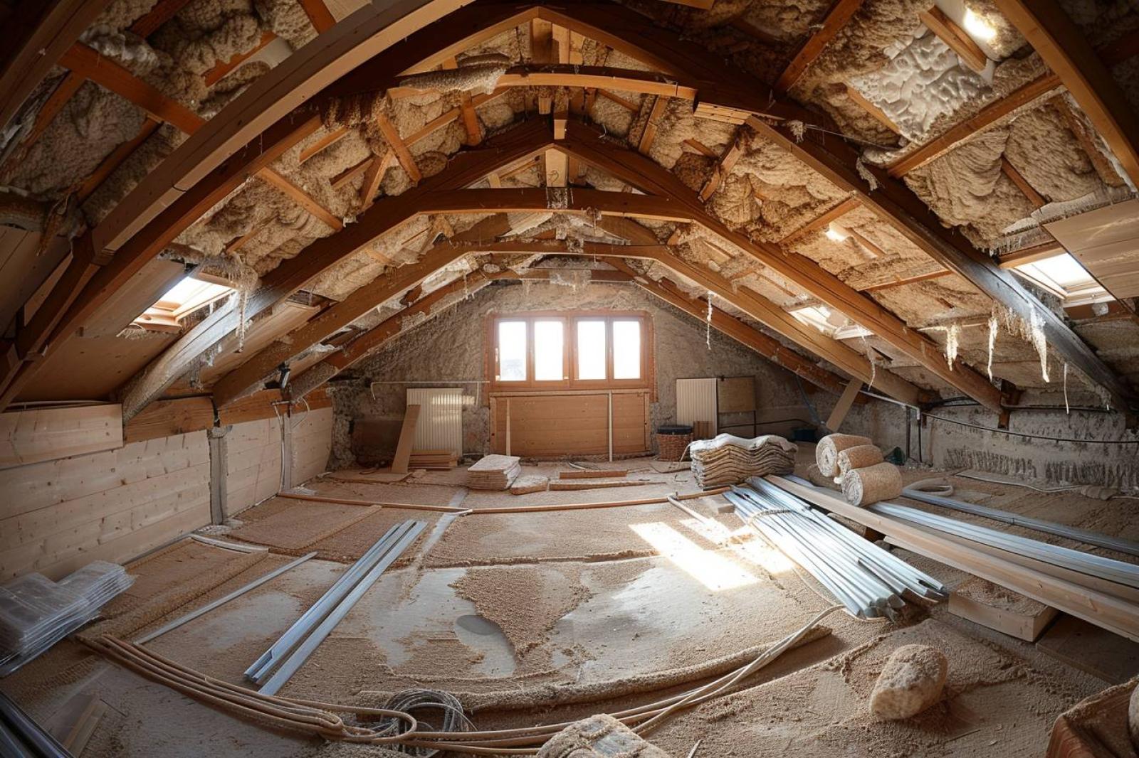 Comment se prépare un espace pour l’installation de cellulose soufflée ?