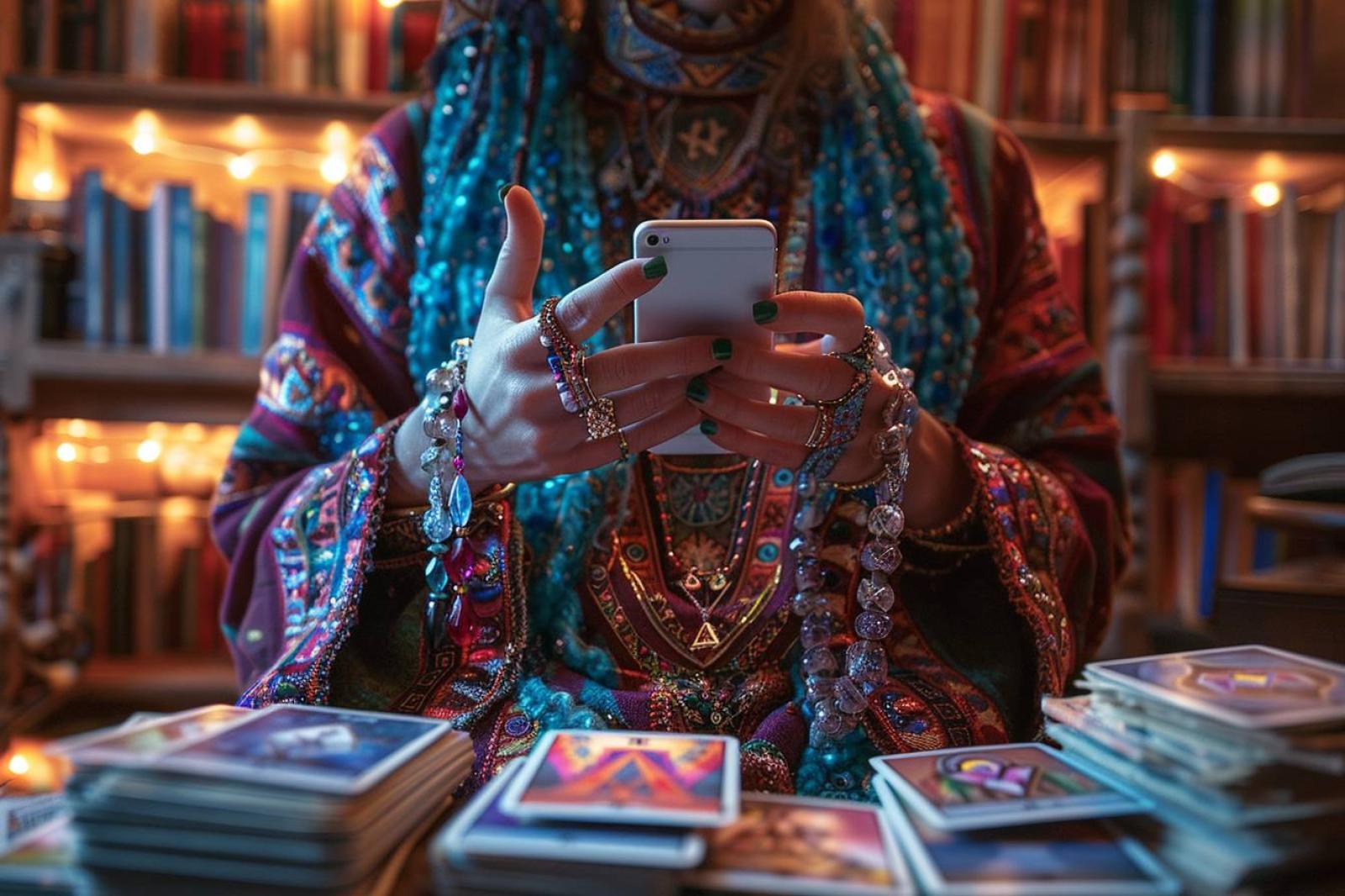 Quel type de formation ont les voyants pratiquant par téléphone?